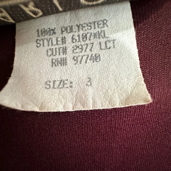 Charlotte Russe Floral Maxi Dress Burgundy Size 3 - Picture 16 of 16